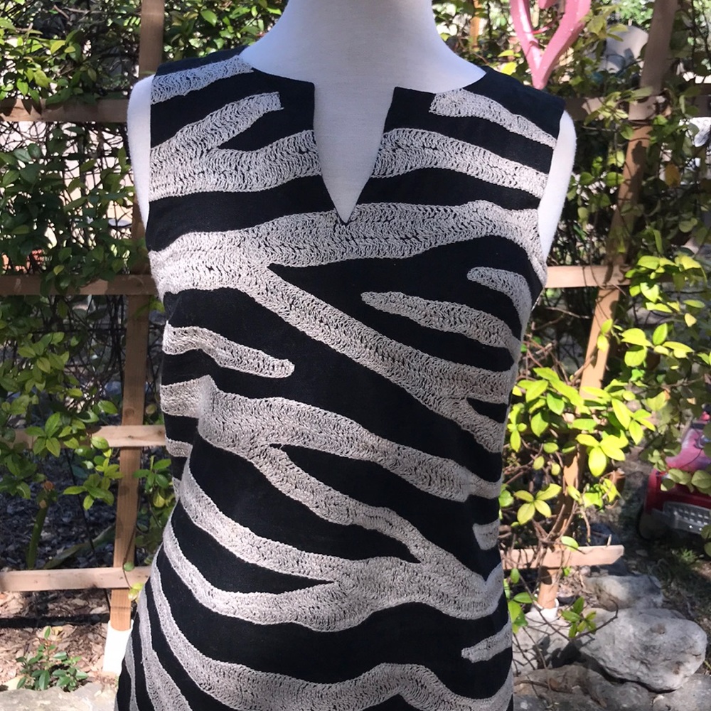 Michael Kors linen shift dress